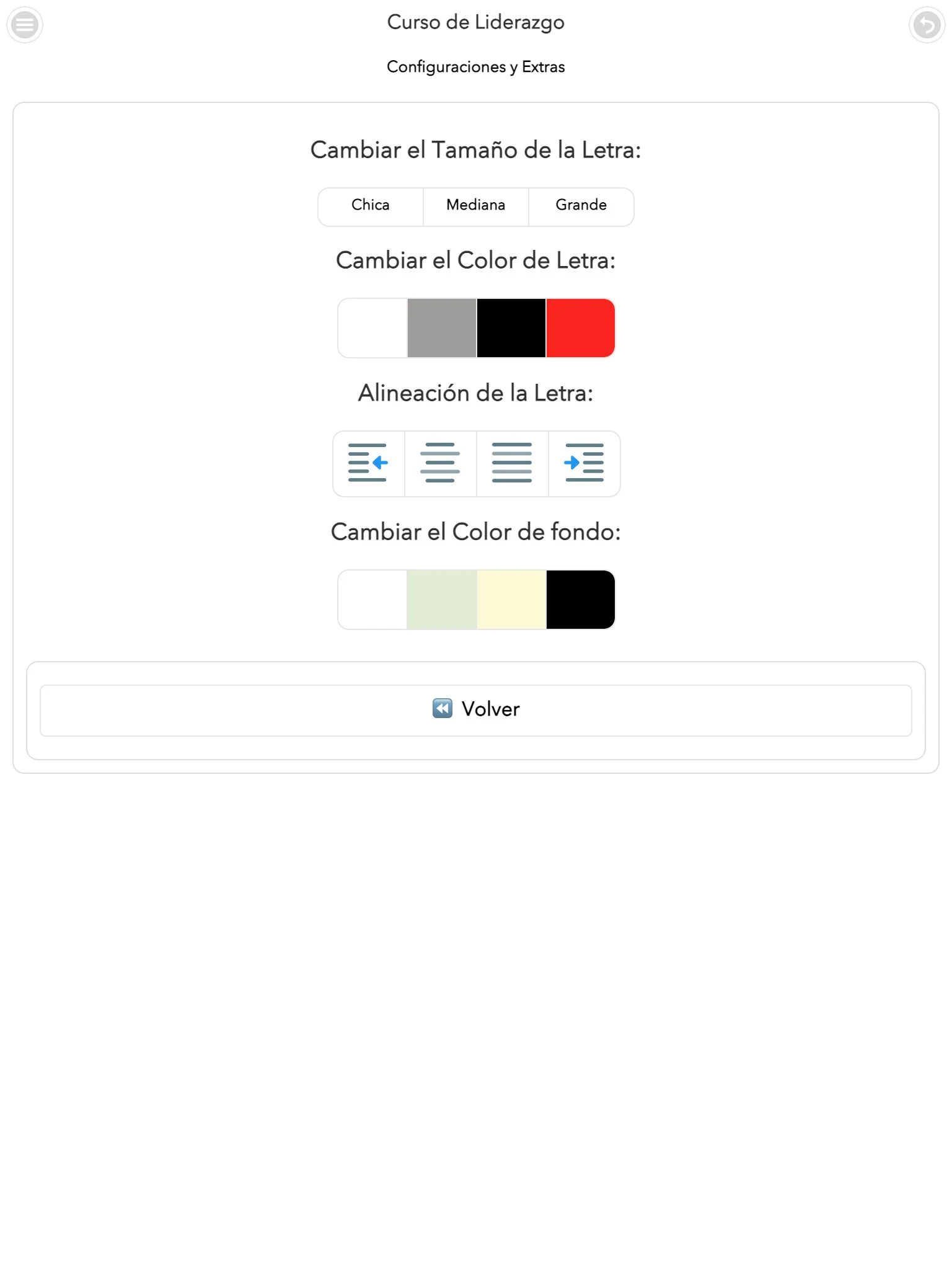 Curso de Liderazgo screenshot