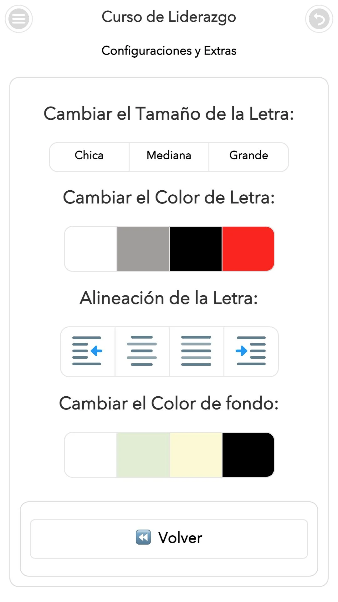 Curso de Liderazgo screenshot